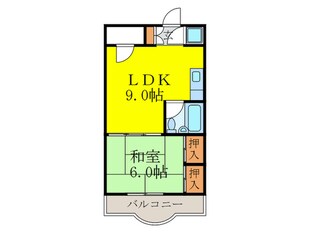 メゾンＴＡＫＡＤＡの物件間取画像